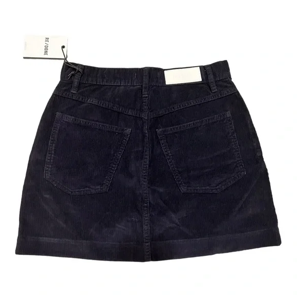 RE/DONE 70s Pocket Mini Skirt Corduroy - Picture 6 of 7